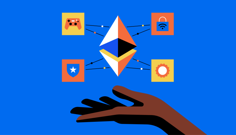 Ethereum Coinbase Graphic