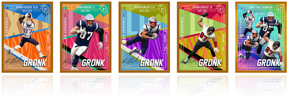 Rob Gronkowski NFT cards