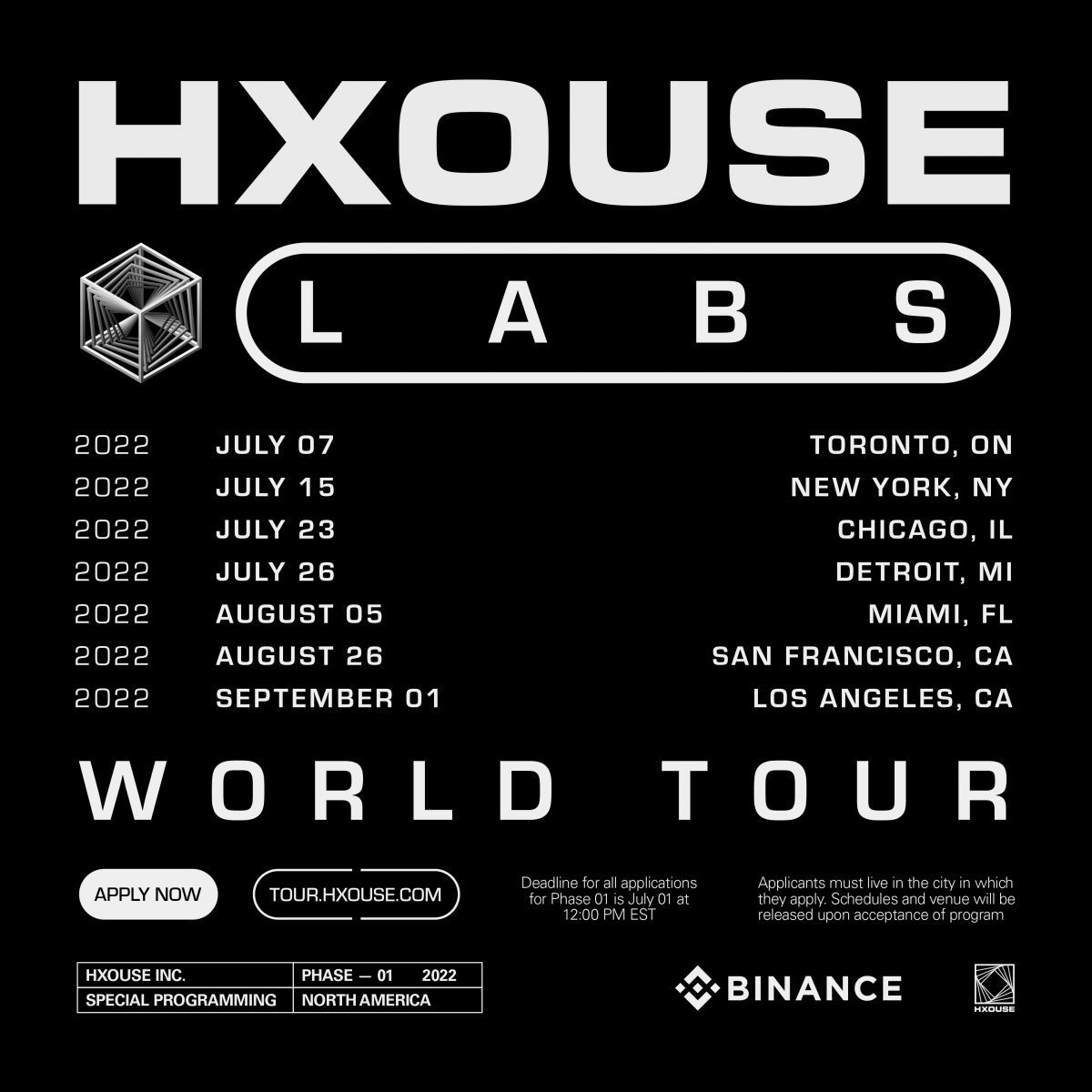 HXOUSE Labs Tour With The Weeknd