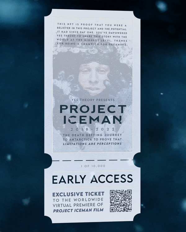 Iceman Coldest Movie Ticket