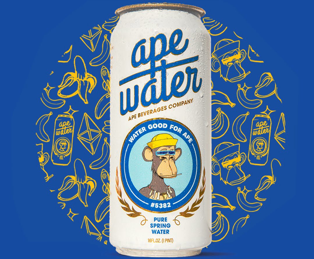 Canned water for NFT holders? Ape Water wants to do something with