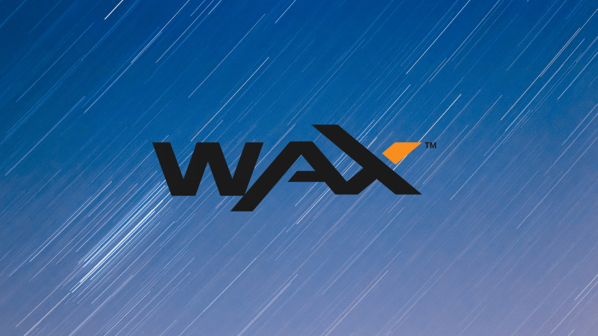 WAX blockchain logo