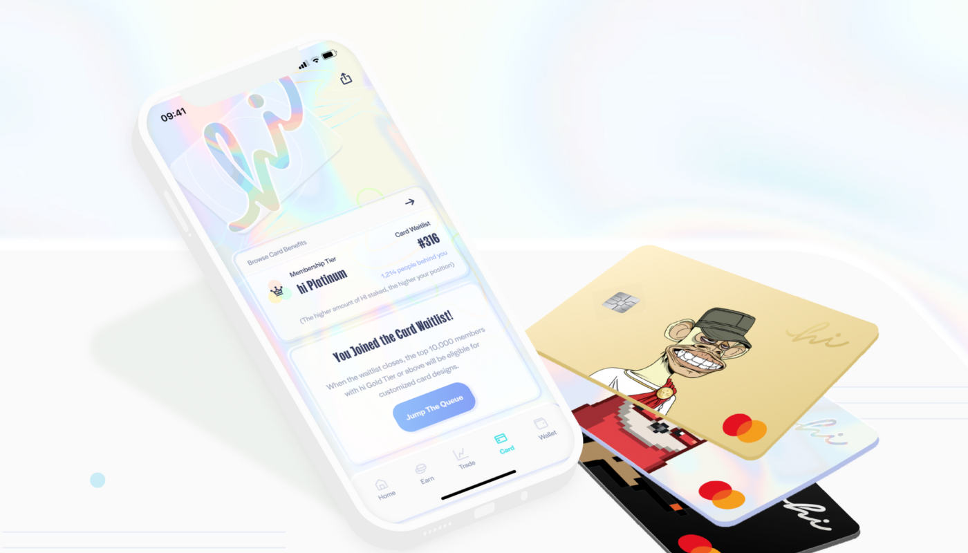 NFT Art on Debit Cards? Mastercard and Crypto App hi Have Your Back