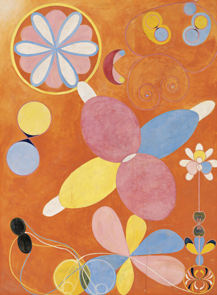 One of Hilma af Klint's paintings