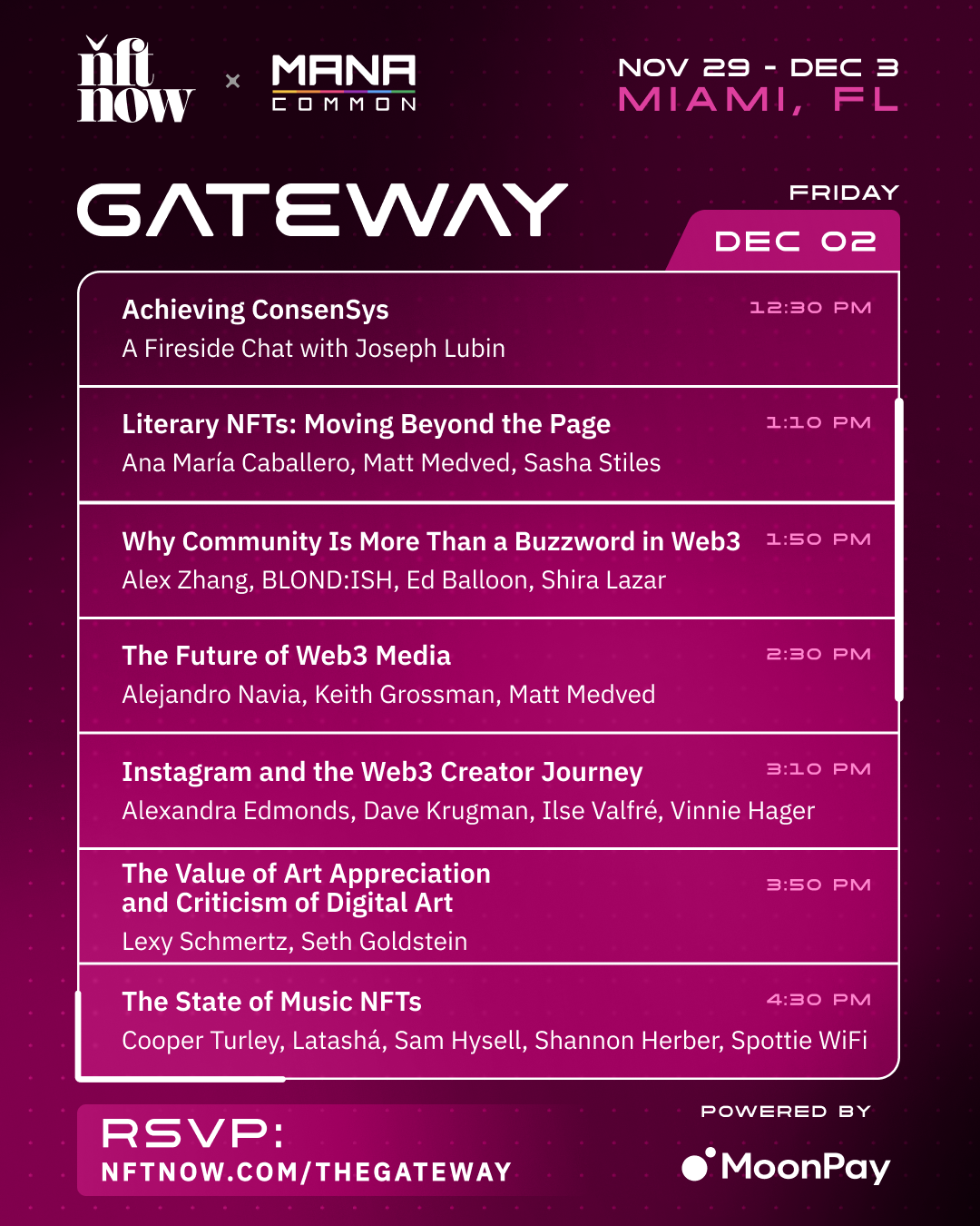 04 gateway schedule fri panels
