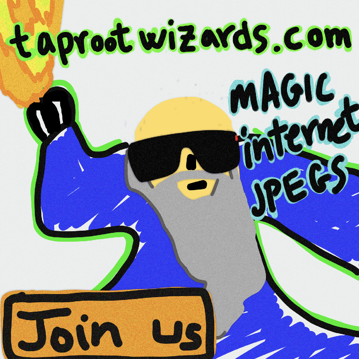 Hand Drawn Wizard