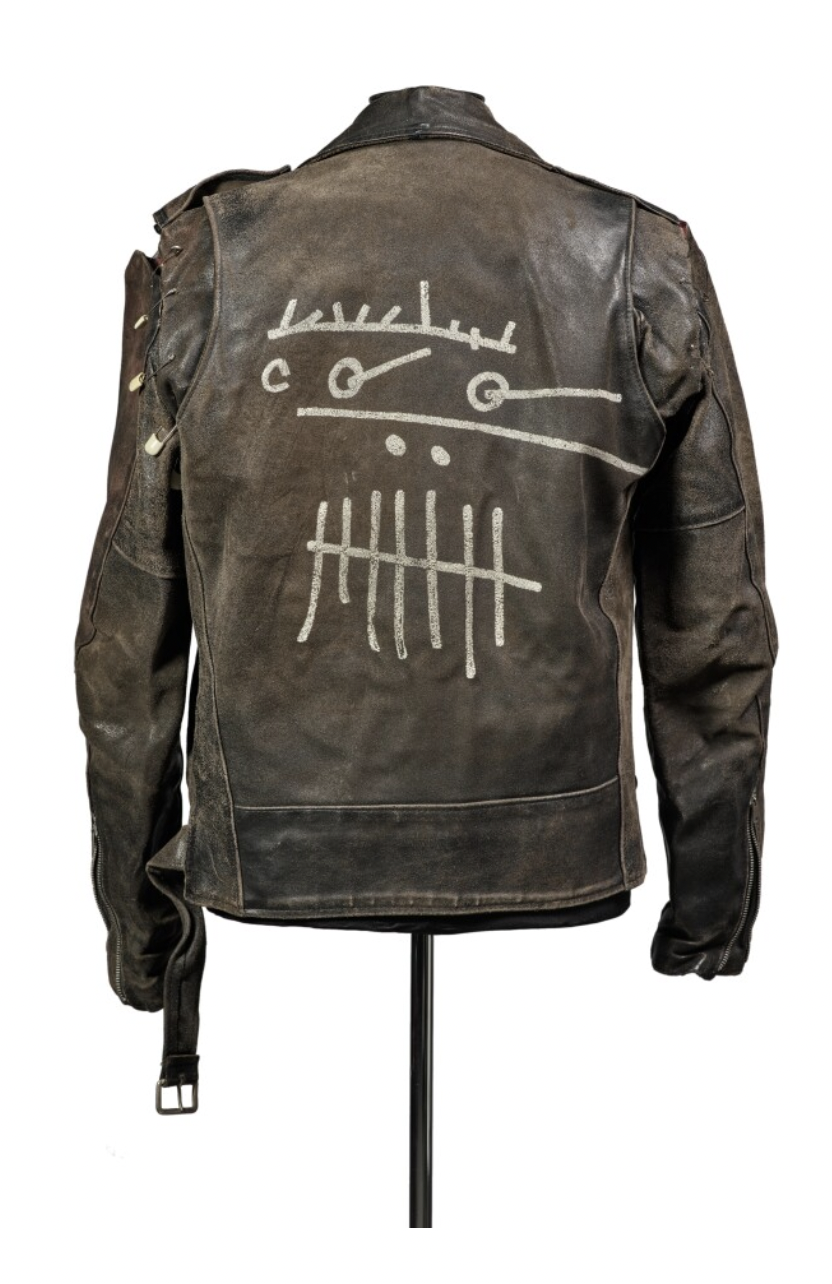 The Leather Jacket Meant To Be Worn By Y.t. In The Original Graphic Novel Concept For 