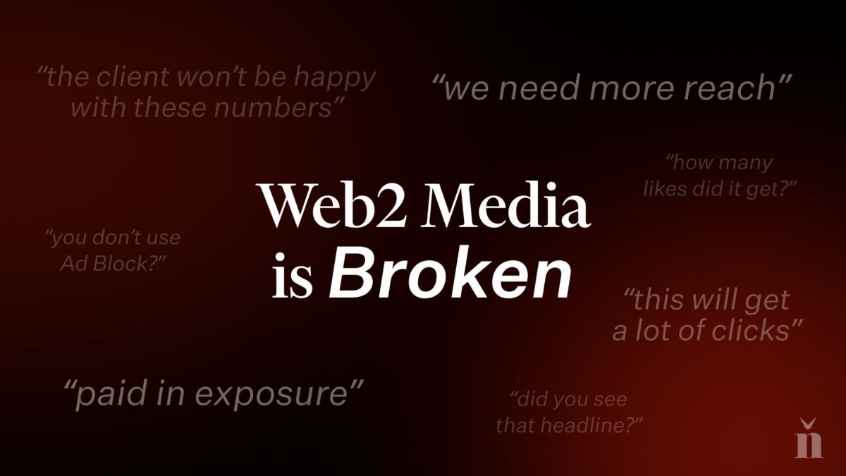 Web2 Is Broken