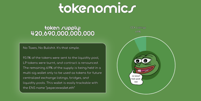 Pepe homepage