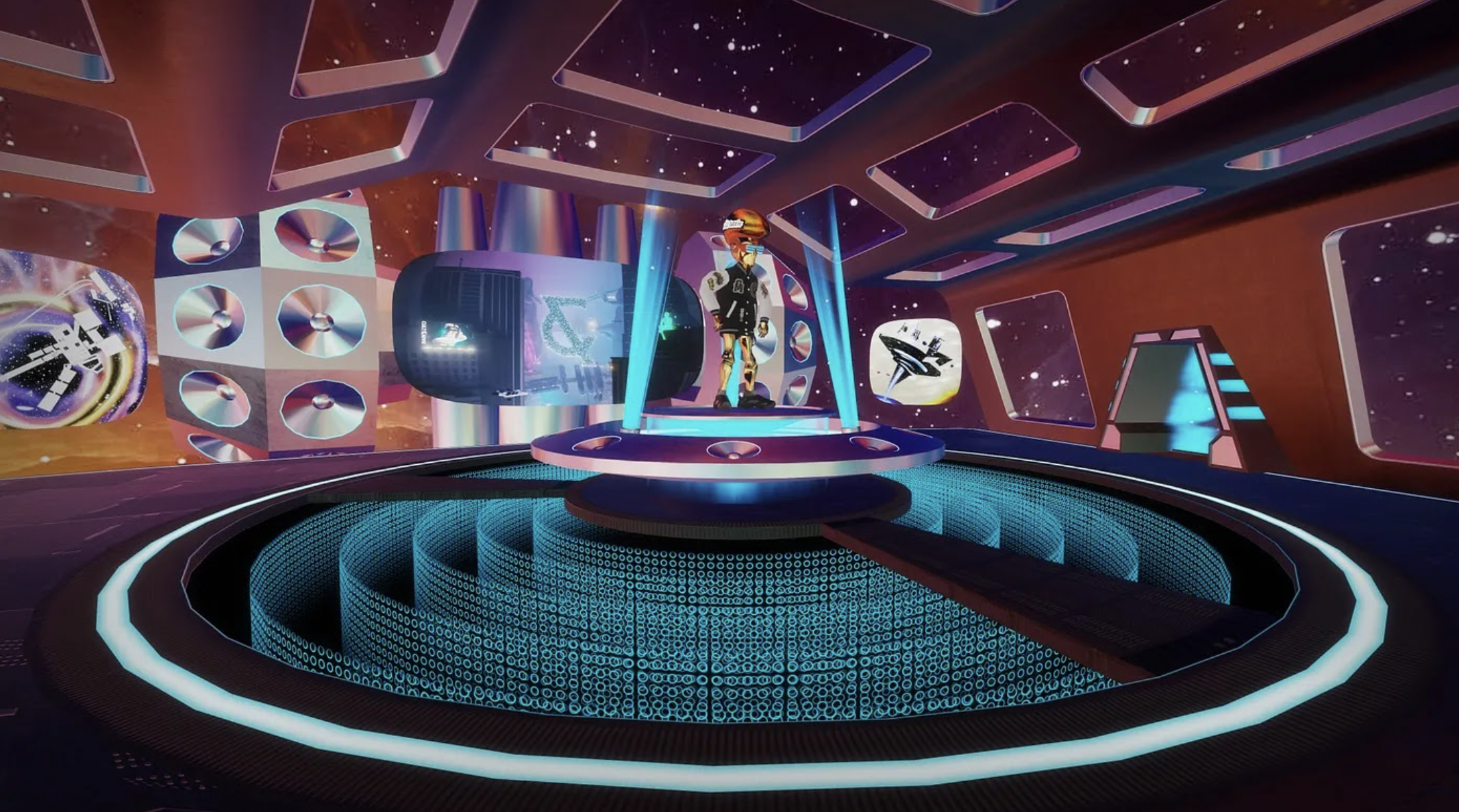 Now Runway: Cult & Rain's Virtual Space Station, Louis Vuitton's