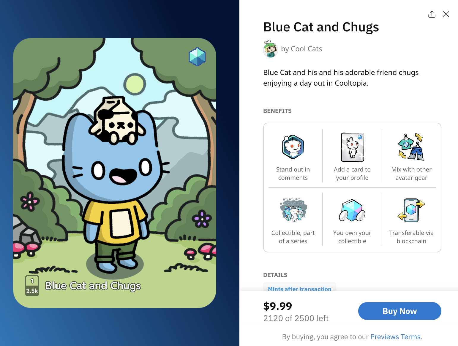 Reddit Just Dropped Gen Of Its Avatar Collectibles With Cool Cats