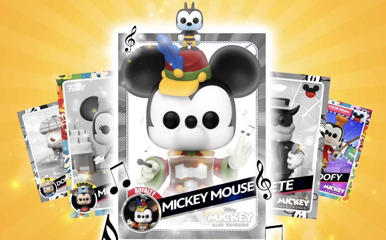 Disney's Mickey and Friends Cryptoys Digital Collectibles May Just