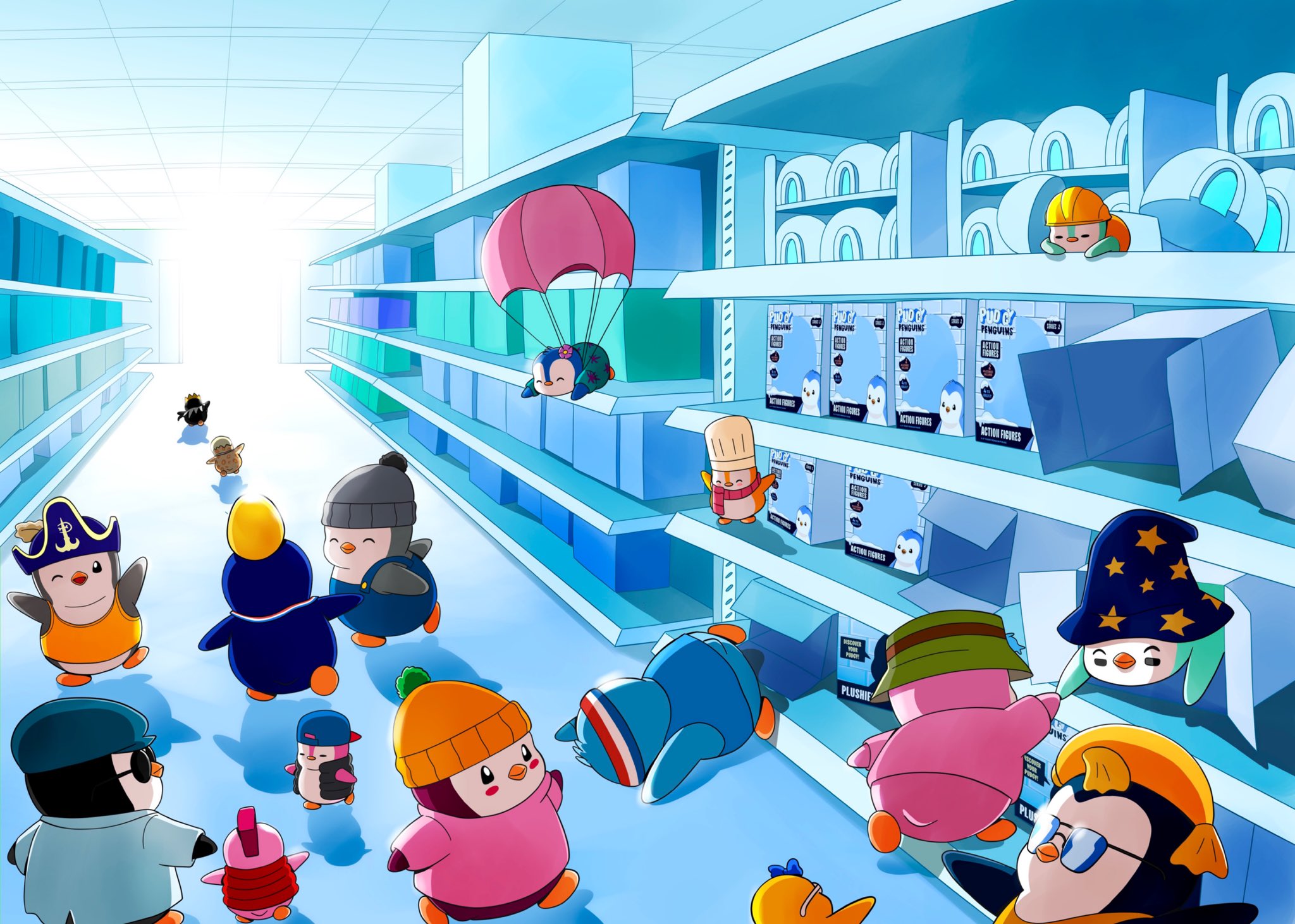 Pudgy Penguins Toys Expand To 1,100 More Walmart Stores